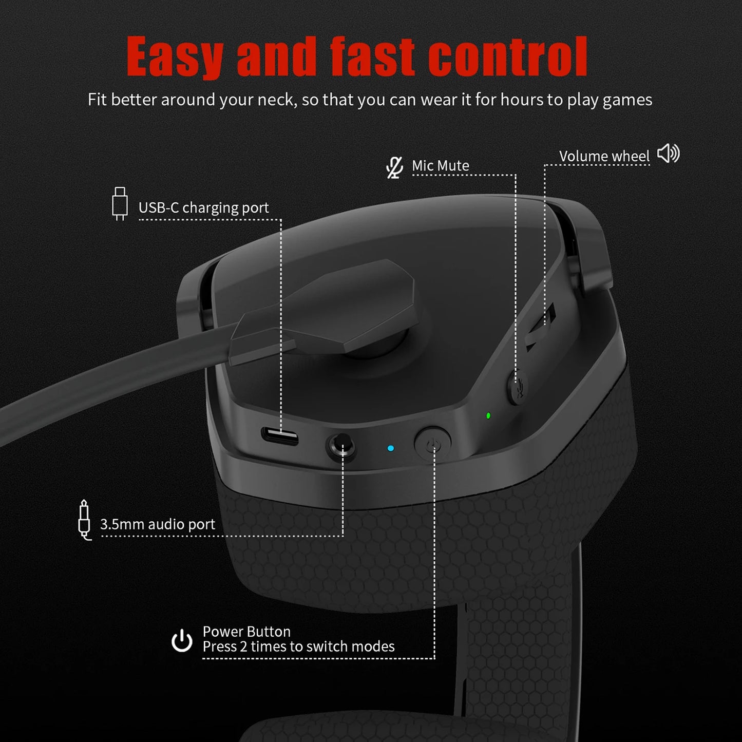 G06 Wireless Gaming Headset