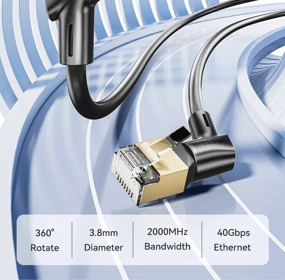 360º CAT8 Cable
