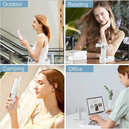 Mini Fan with Power Bank