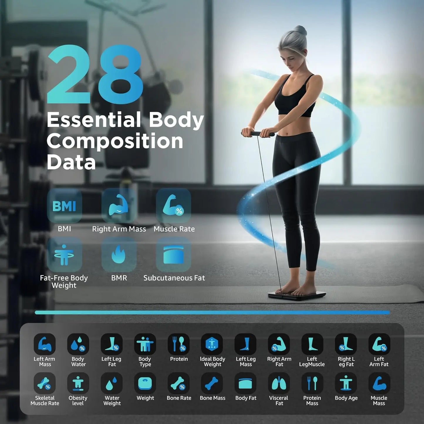 8 Electrode Full Body Scale