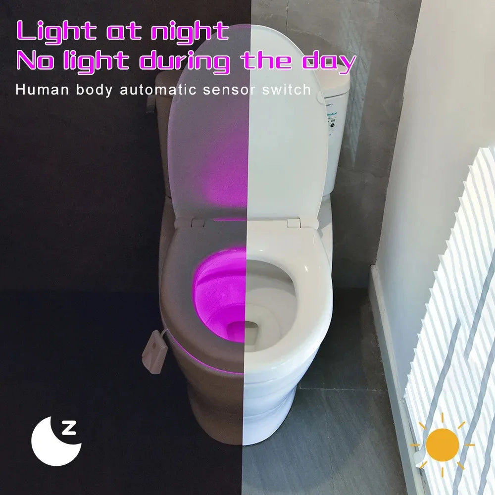 Rechargeable Motion Sensor Toilet Light