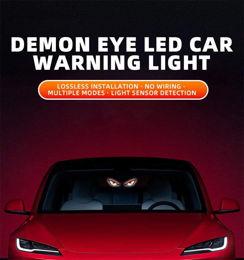 Neon Eye Solar Powered