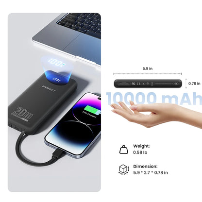 4 Built-in Cables Power Bank