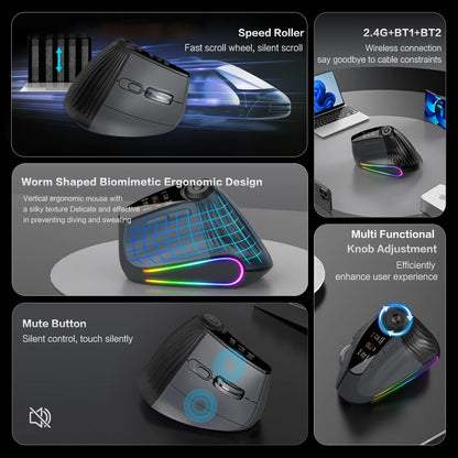 RGB Backlit Speed Roller Mouse with Knob