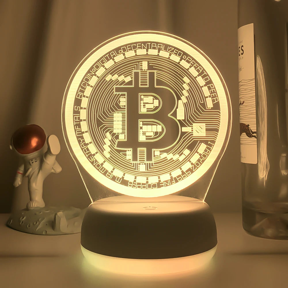 16 Color Bitcoin Nightlight