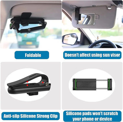 360° Sun Visor Phone Holder