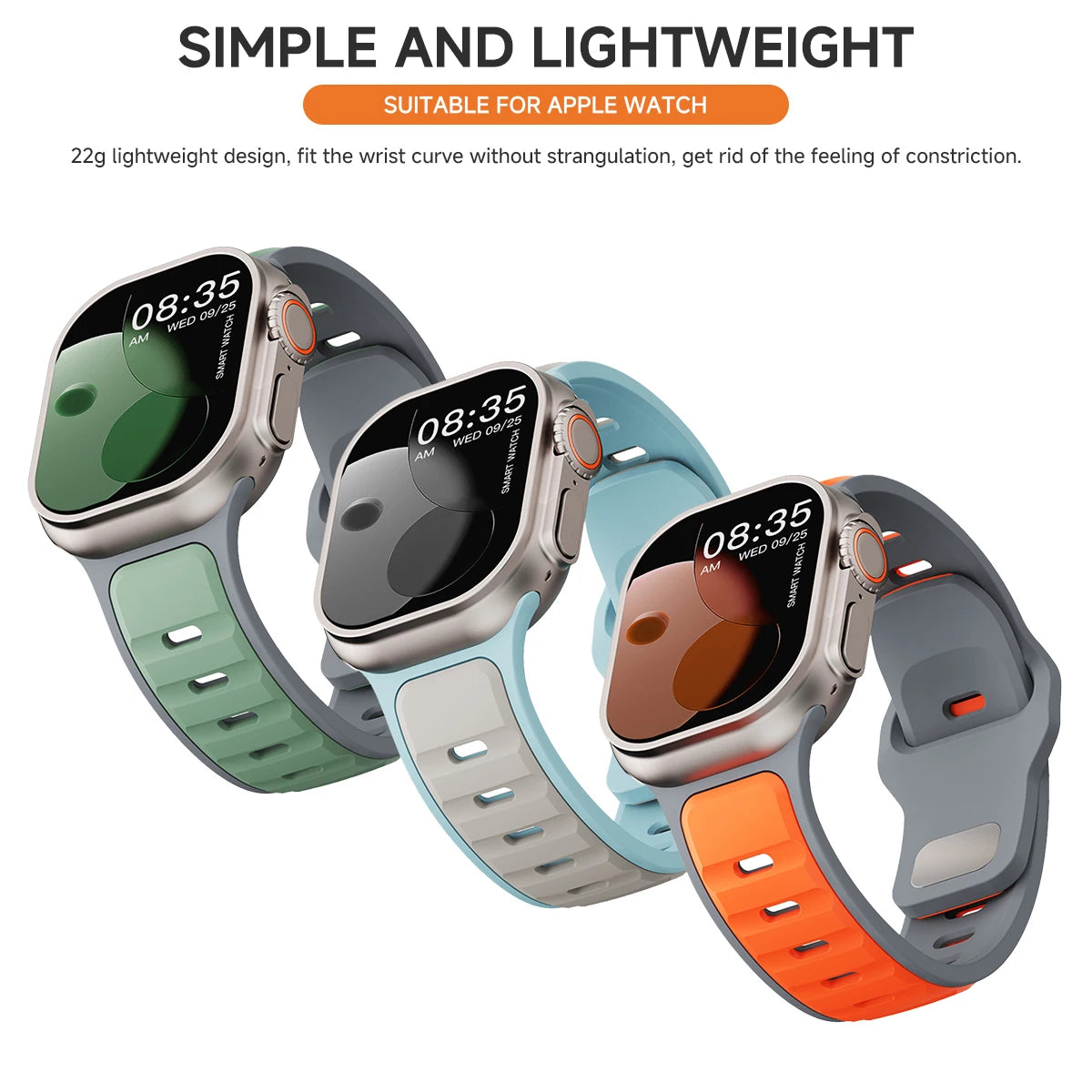 Silicone Strap Sports Band