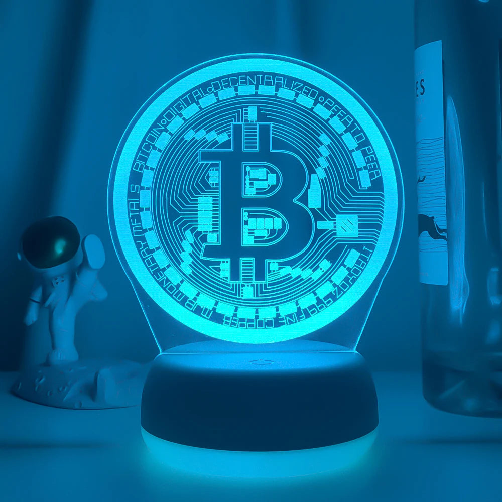 16 Color Bitcoin Nightlight
