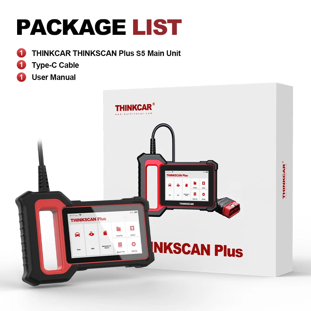 Thinkscan Plus OBD2 Scanner