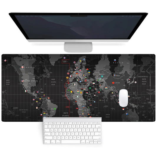 World Map Mouse Pad