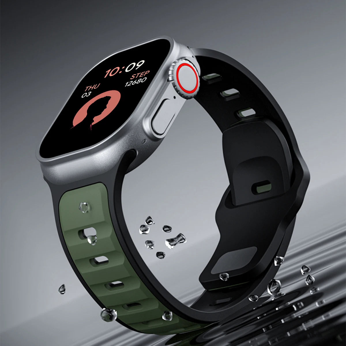 Silicone Strap Sports Band