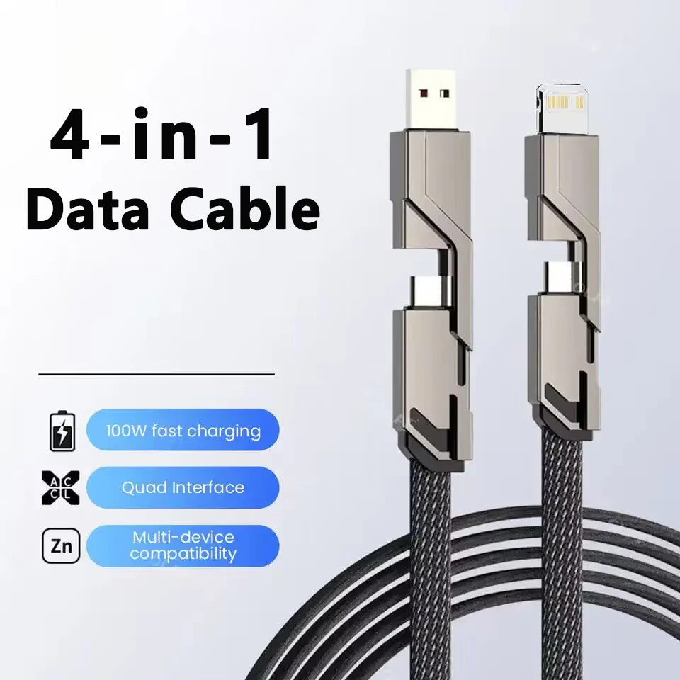 4-in-1 charger cable