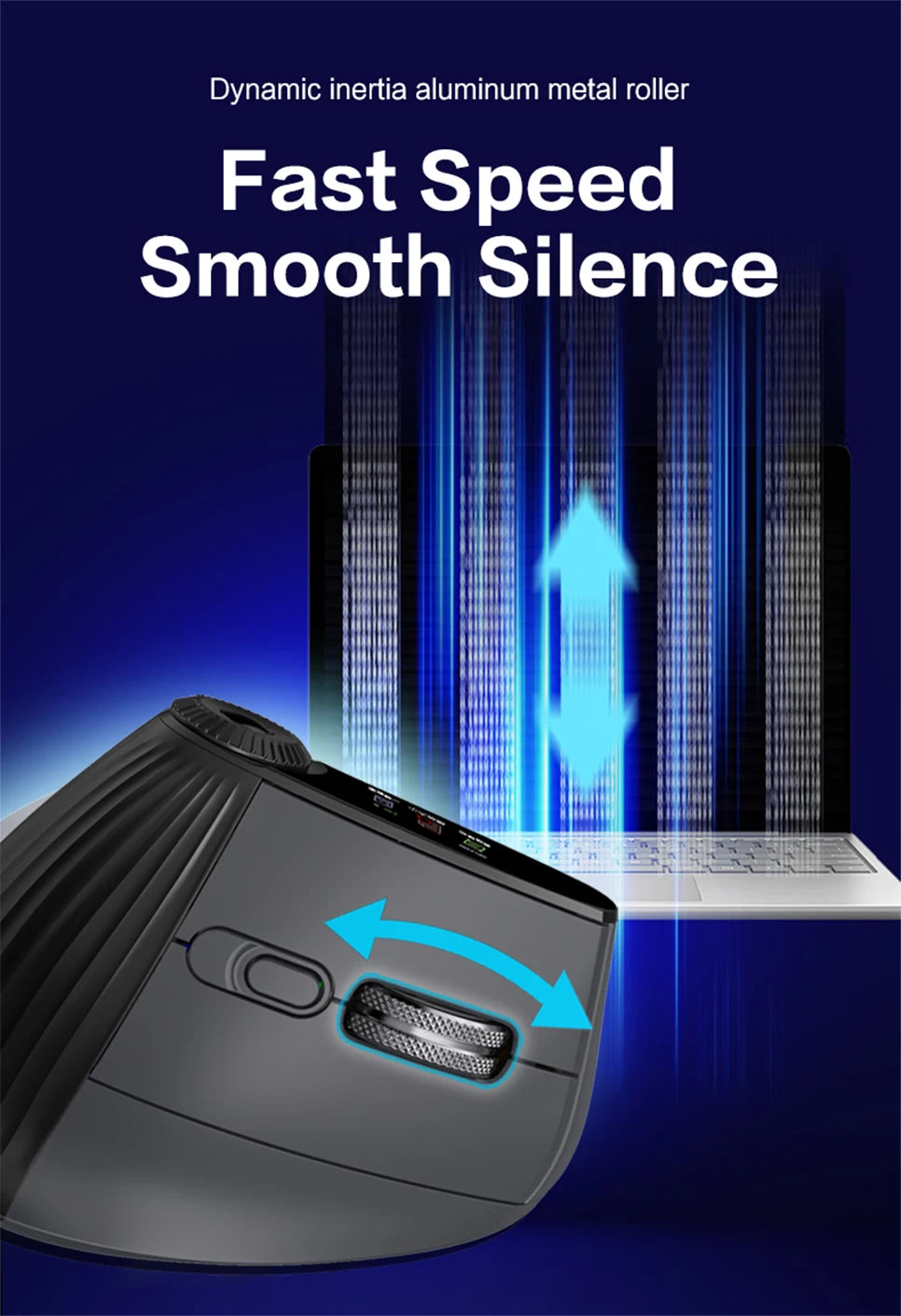 RGB Backlit Speed Roller Mouse with Knob