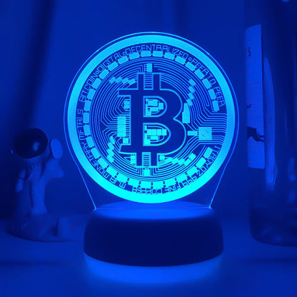 16 Color Bitcoin Nightlight