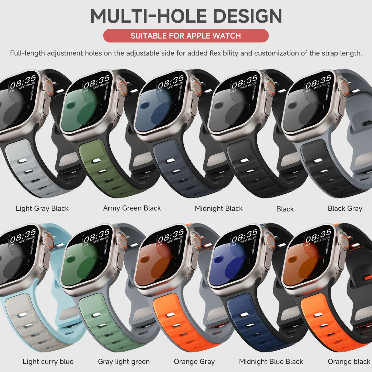 Silicone Strap Sports Band