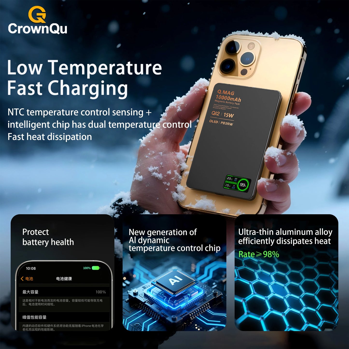 Qi 2.1 USB-C  Powerbank