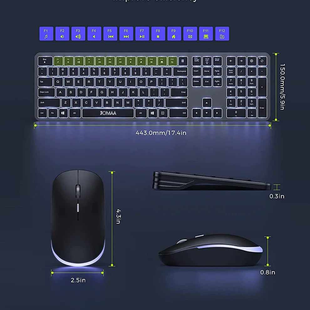 Wave Keyboard Set