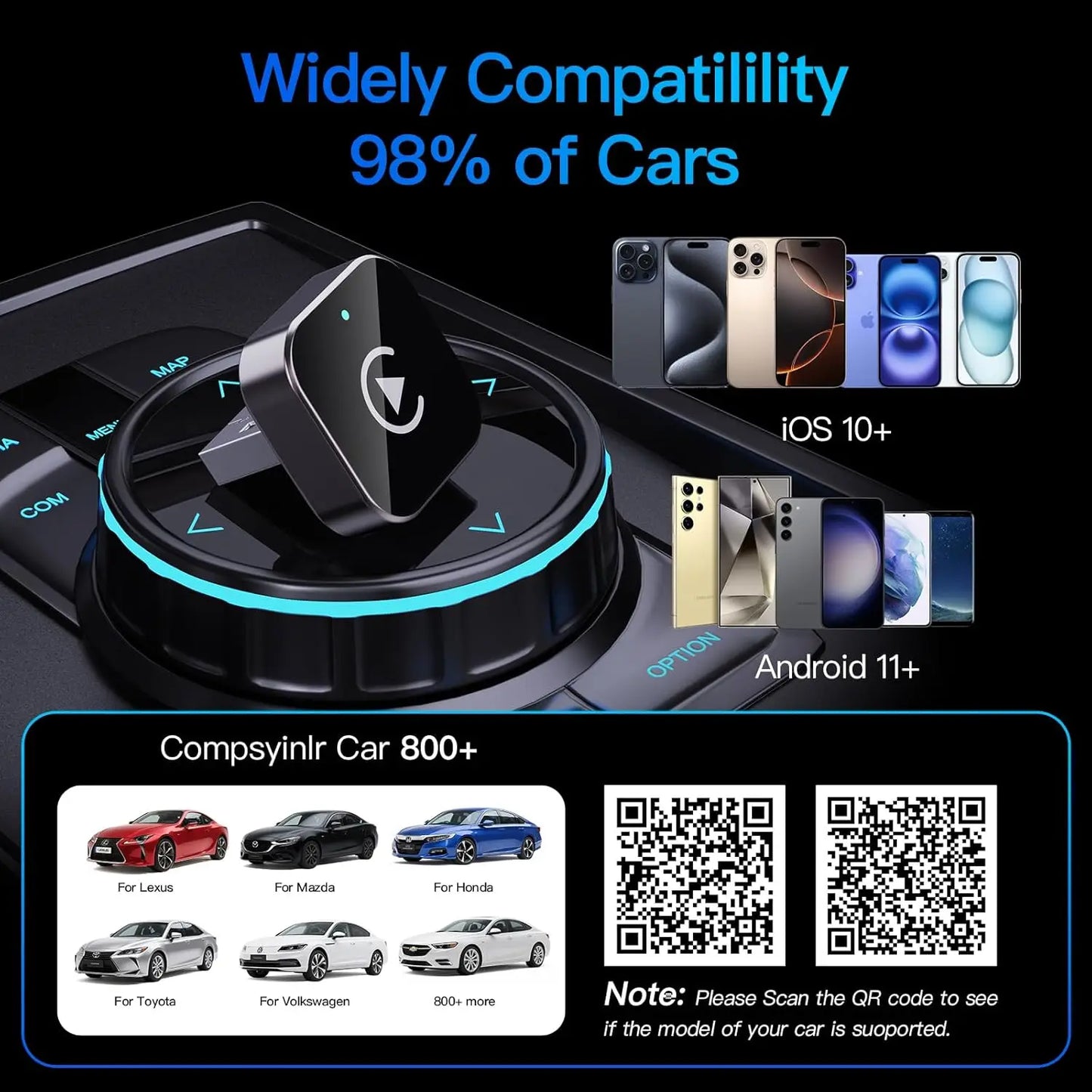 Upgraded CarPlay Adapter