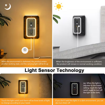 10-in-1 Wall Outlet