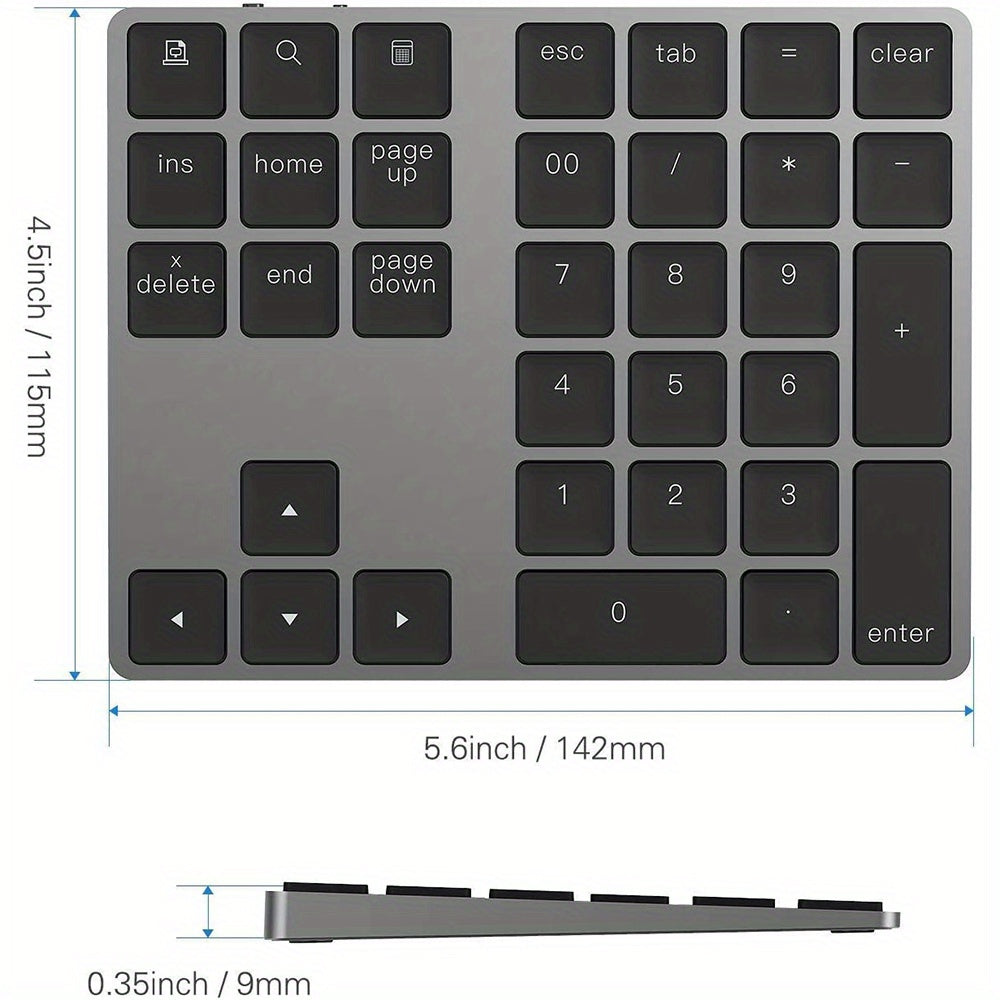 Rechargeable Finance Digital Keyboard