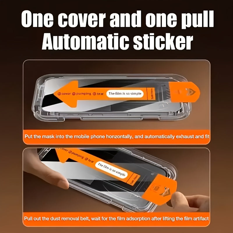 Premium Tempered Glass Screen Protectors Along with an Installation Kit
