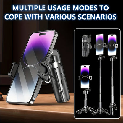 Phone Stand With Mini Grip Holder