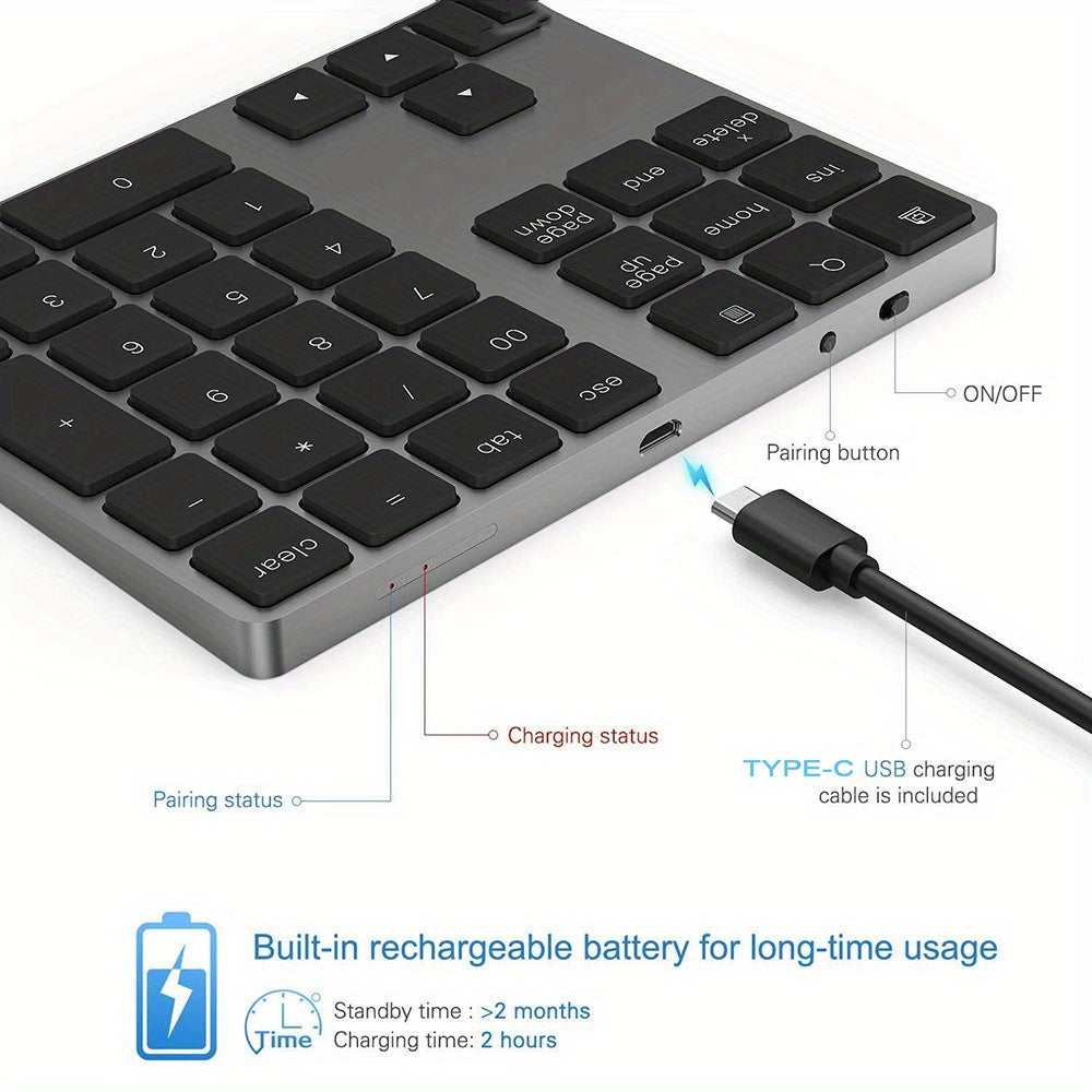 Rechargeable Finance Digital Keyboard