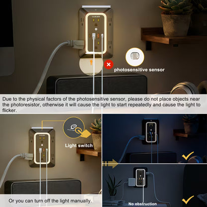 10-in-1 Wall Outlet