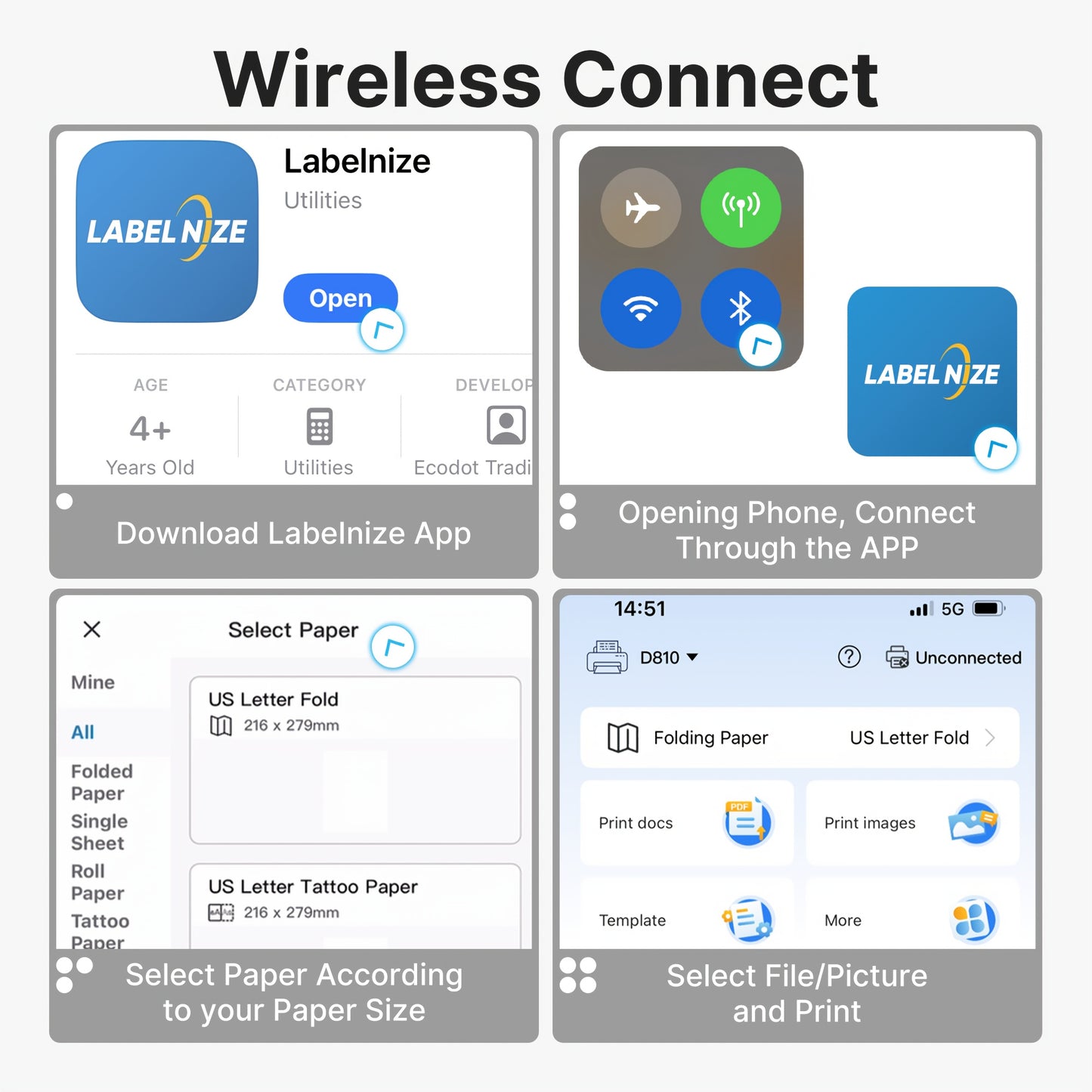 Portable Thermal Printer