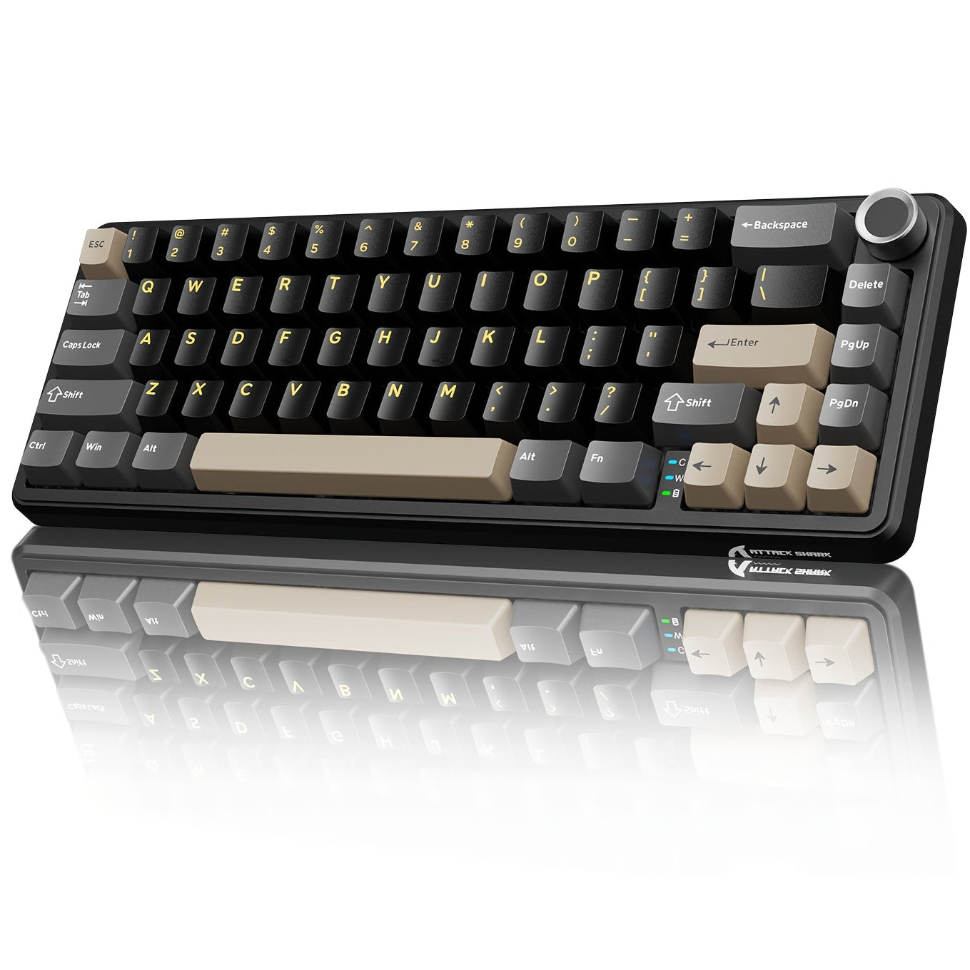 X66 Ergonomic Keyboard with Knob