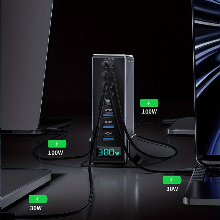 8-Port Charging Station