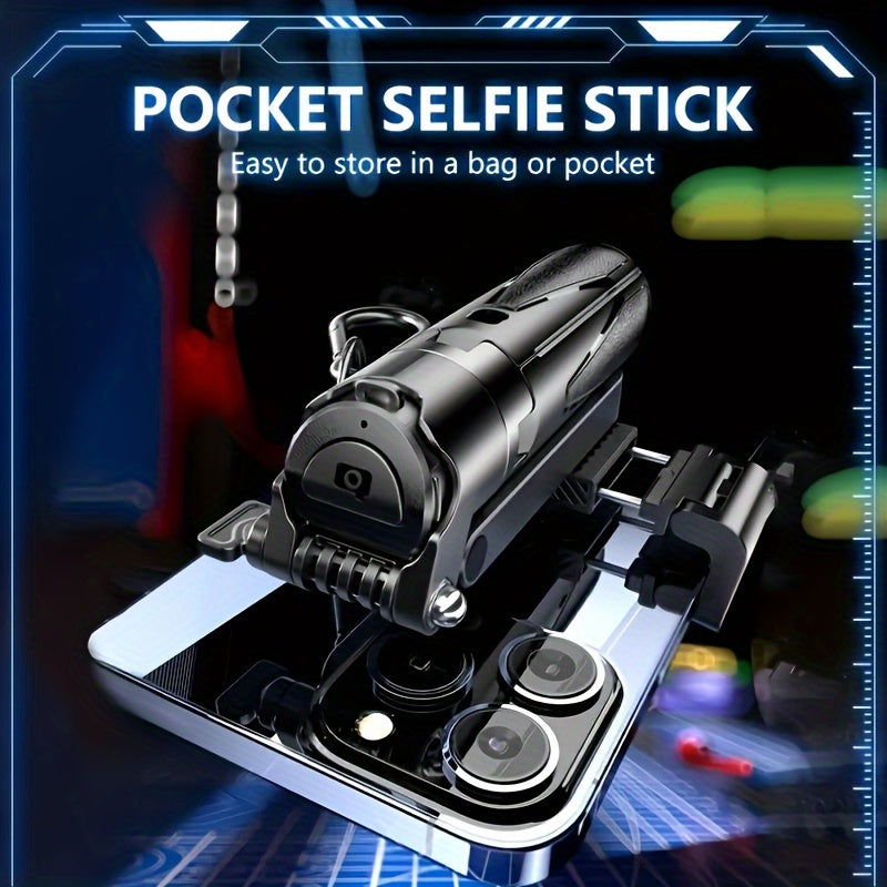 Phone Stand With Mini Grip Holder