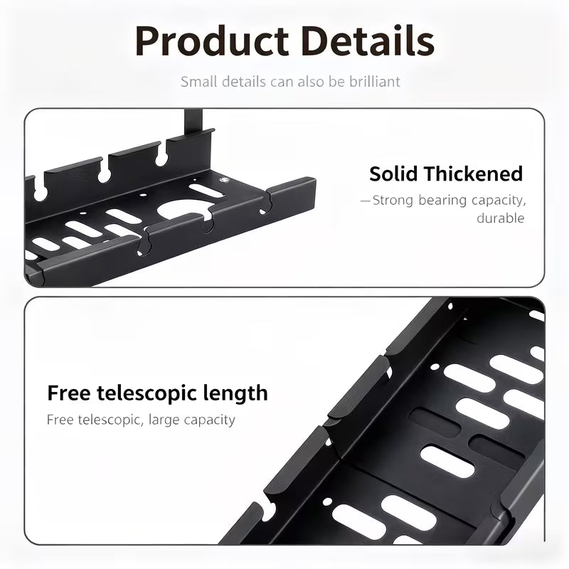WaveHide™ Desk Organizer