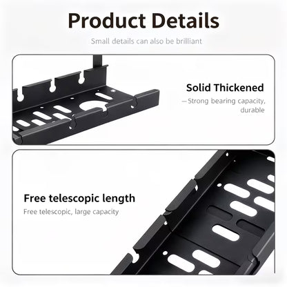 WaveHide™ Desk Organizer