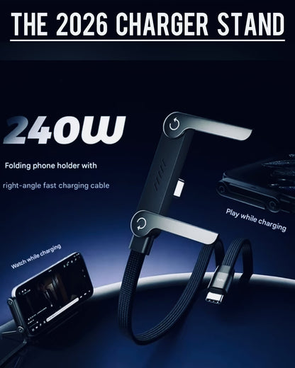 240w Cable With Built -in Stand