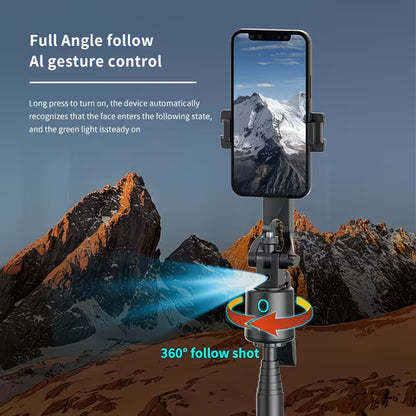 WaveTrack™ AI Selfie Tripod